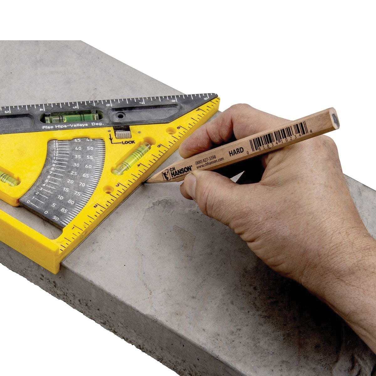 Carpenter's Pencil, CH Hanson, 7 in L - 4