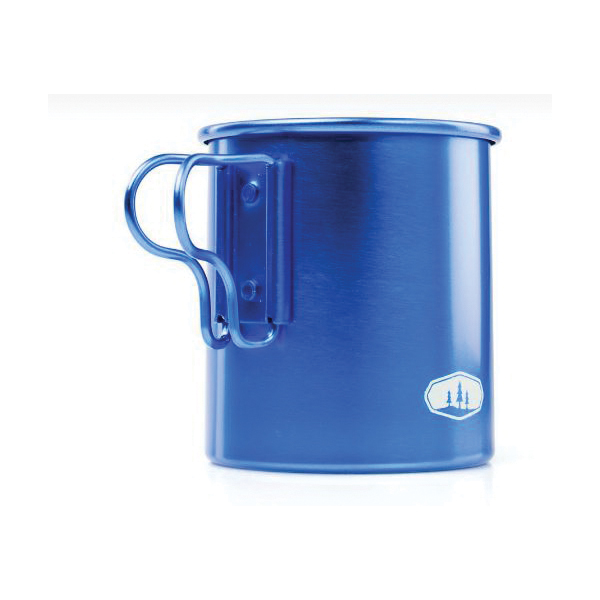 GSI 43212 Cup, 14 oz Capacity, Aluminum, Blue, Anodized - 3