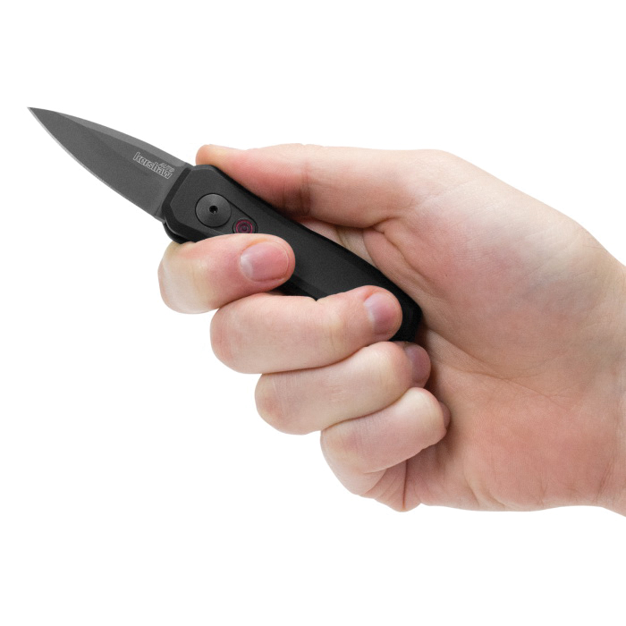 Kershaw 7500BLK Knife, 1.9 in L Blade, Stainless Steel Blade, Aluminum Handle, 5.1 in OAL - 2