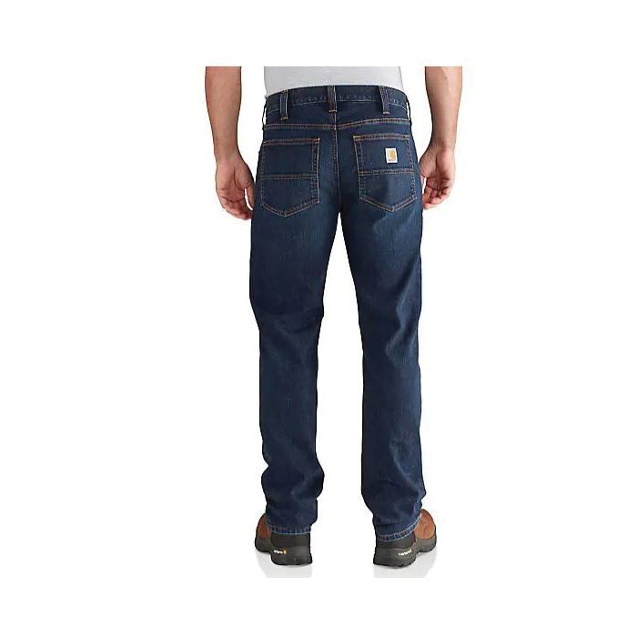 Carhartt Rugged Flex Series 102804-498-34X36 Jeans, 34 in Waist, 36 in L Inseam, Superior, Relaxed Fit, Stretchable - 2
