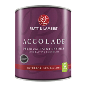 Pratt & Lambert Accolade 0000Z4182-16 Interior Paint, Semi-Gloss Sheen, Deep, 116 oz, 400 sq-ft Coverage Area