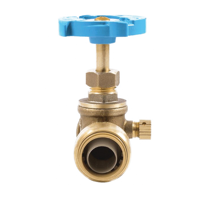 24635LF Stop Valve, 3/4 in Connection, PTC, 200 psi Pressure, DZR Brass Body