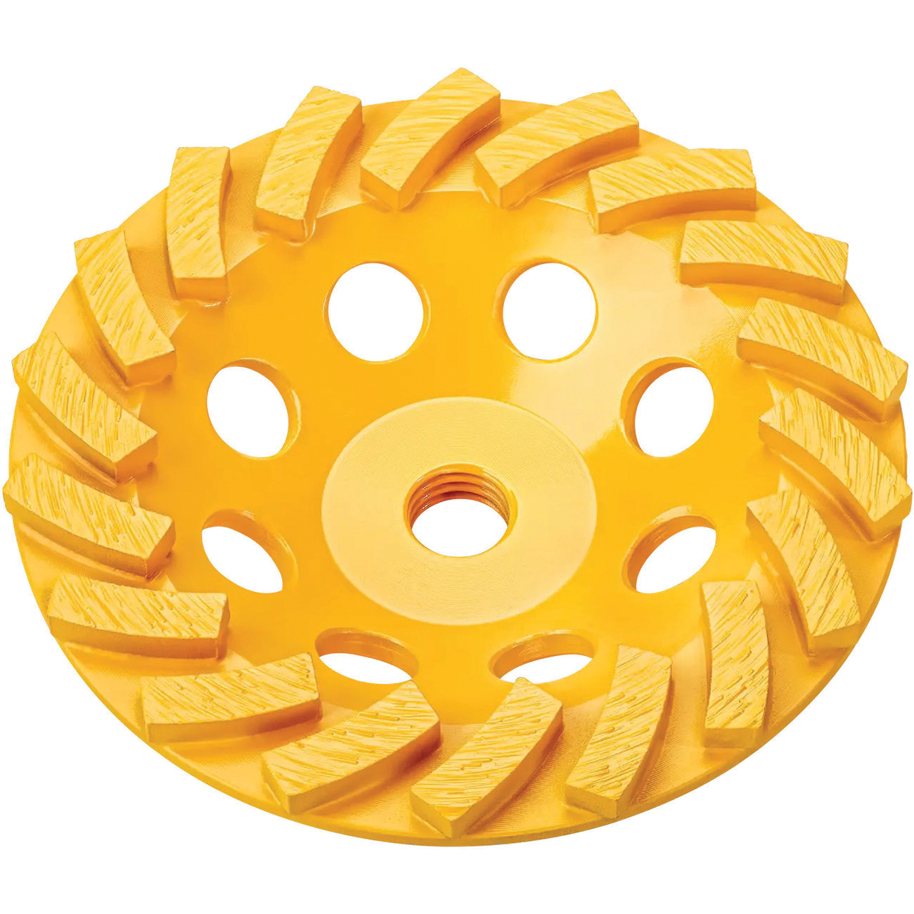 XP DW4772T Cup Grinding Wheel, 4 in Dia, 1-3/16 in Thick, 5/8-11 Arbor, Diamond Abrasive
