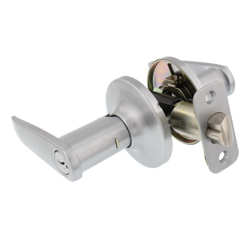 Cranbury Ultra Security Wynnewood Series 44466 Entry Lever, Dull Chrome, Residential, Reversible Hand, 3 Grade