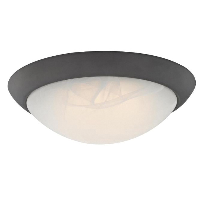 6308900 Flush-Mount Ceiling Fixture, 120 V, 75 W, 1 -Lamp, LED Lamp, 1000 Lumens, 3000 K Color Temp