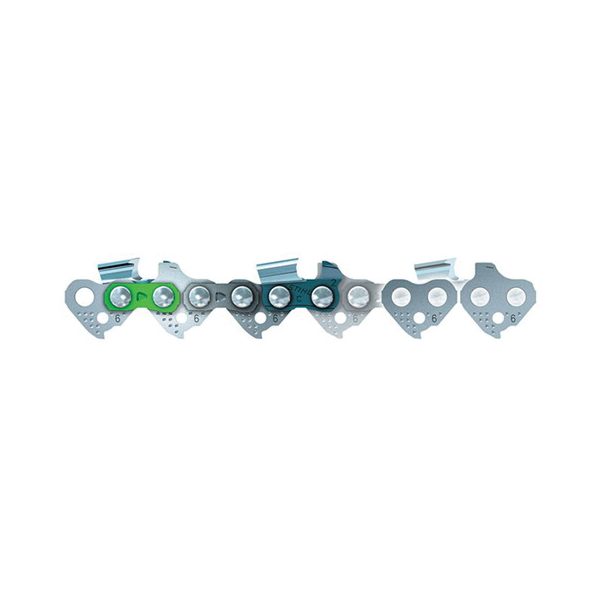 Rapid Micro 26RM3-74 Chainsaw Chain, 18 in L Bar, 0.063 ga, 3/8 in TPI/Pitch, 74-Drive Link