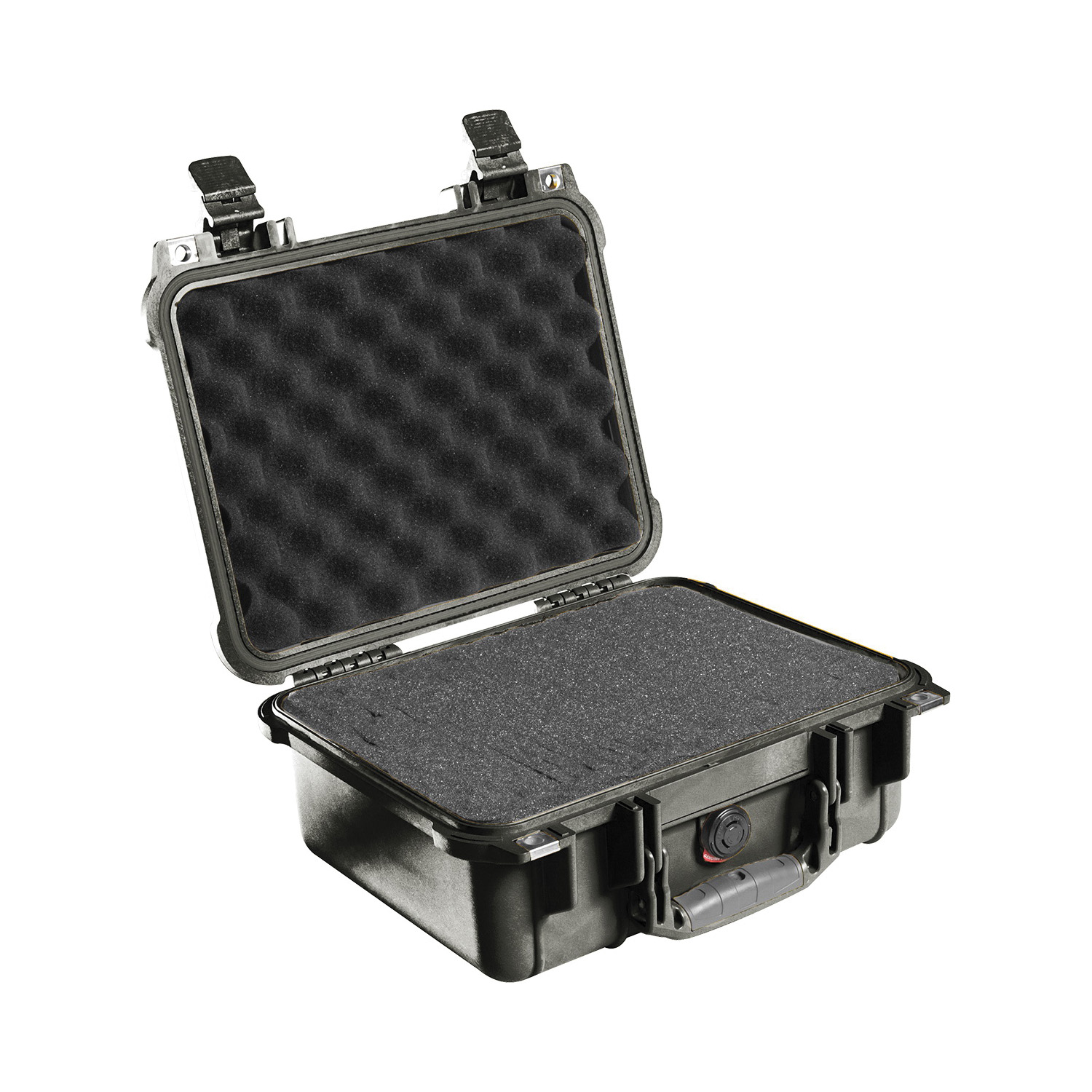 1400WF Protector Case with Polyurethane Foam, 13.37 in L, 11.62 in W, 6 in H, 1-Compartment, Polypropylene