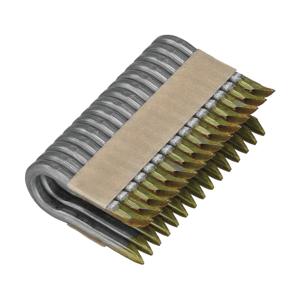 DFS9150B1G Barbed Fence Staple, 1-1/2 in, 1/2 in W Crown, 9 ga Gauge, Steel