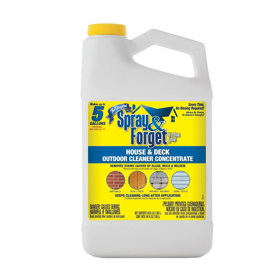 DampRid SFDCH04 Mildew Cleaner, 64 oz, Liquid, Clear
