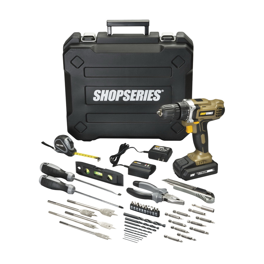 SS2811K.1 Drill Driver Kit, Battery Included, 18 V
