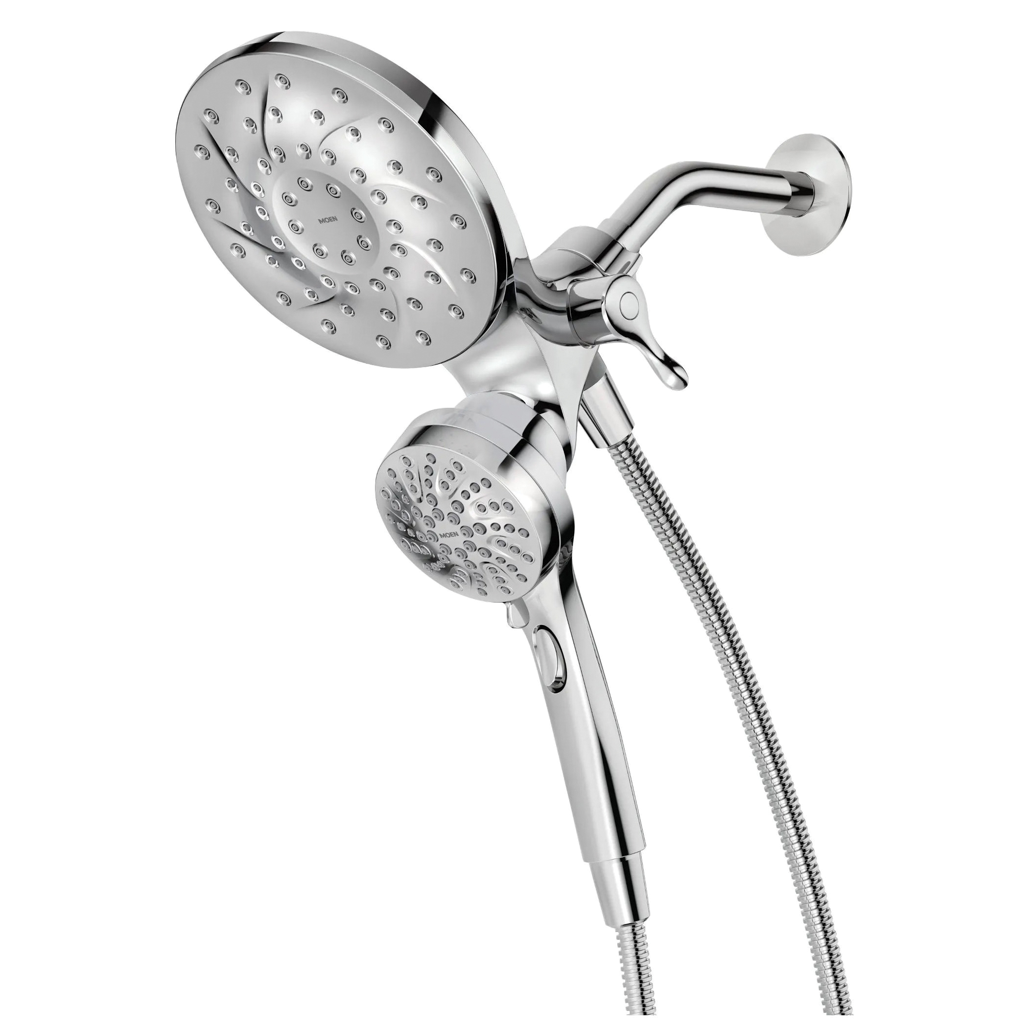 Engage Series 26009 Hand Shower and Rain Shower Combo, 1/2 in Connection, IPS, 2.5 gpm, 6 -Spray Function