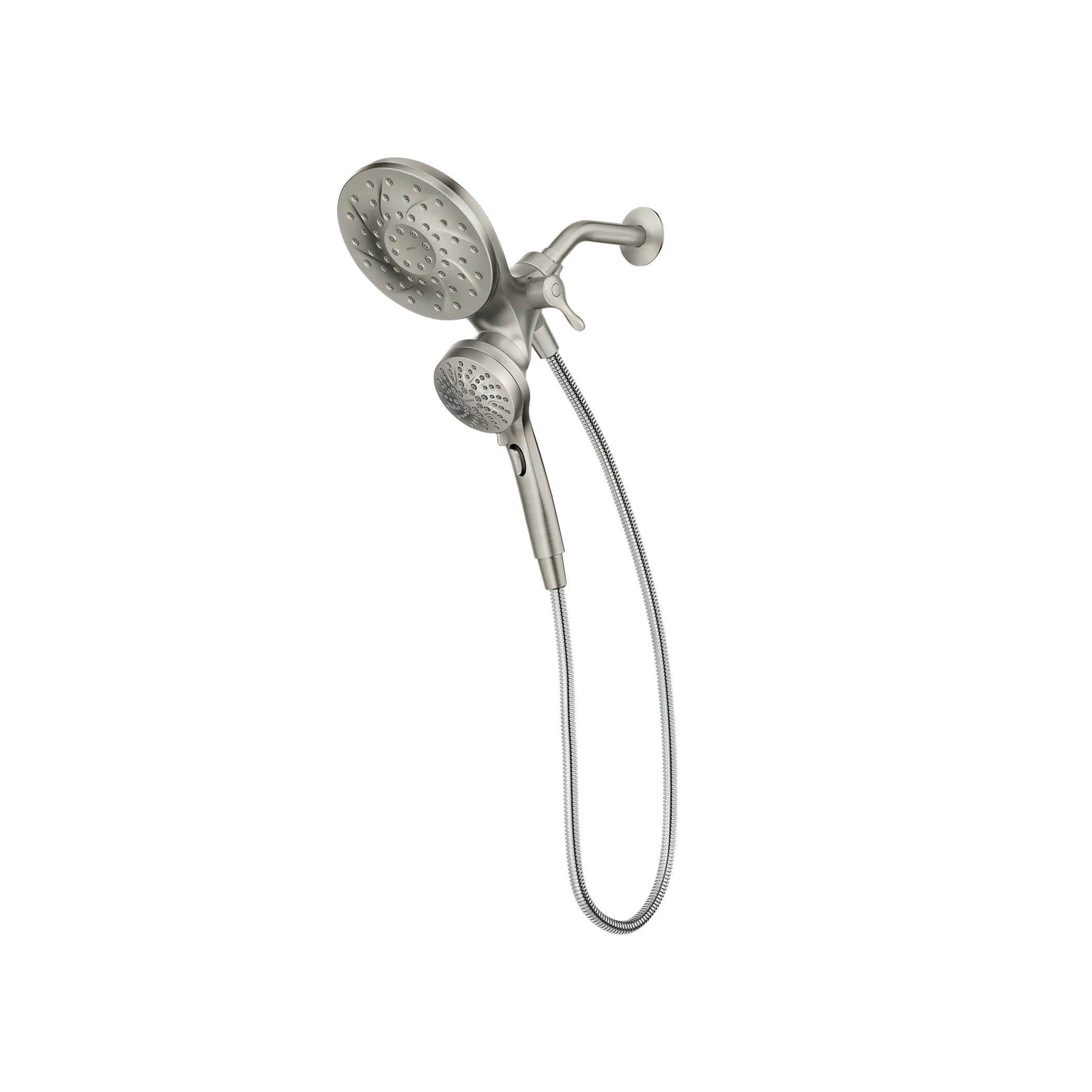 Engage Series 26009SRN Hand Shower and Rain Shower Combo, Round, 1/2 in Connection, IPS, 2.5 gpm, 6 -Spray Function