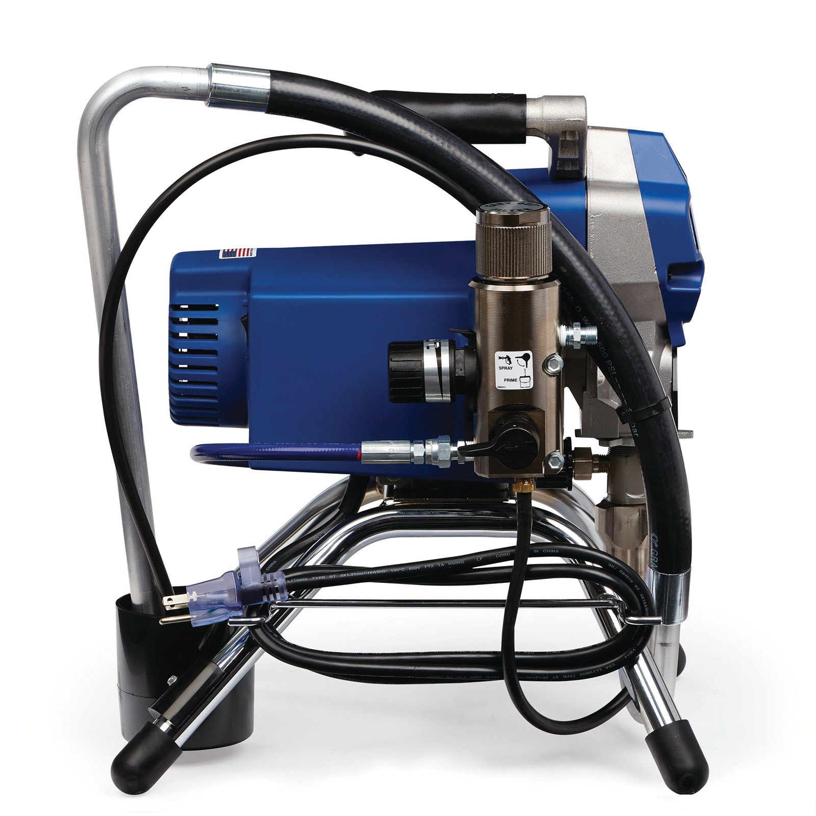 Graco 17D163 Electric Airless Sprayer, 1 hp, 50 ft L Hose, 0.009, 0.011, 0.013, 0.015, 0.017, 0.019, 0.021 in Tip - 2