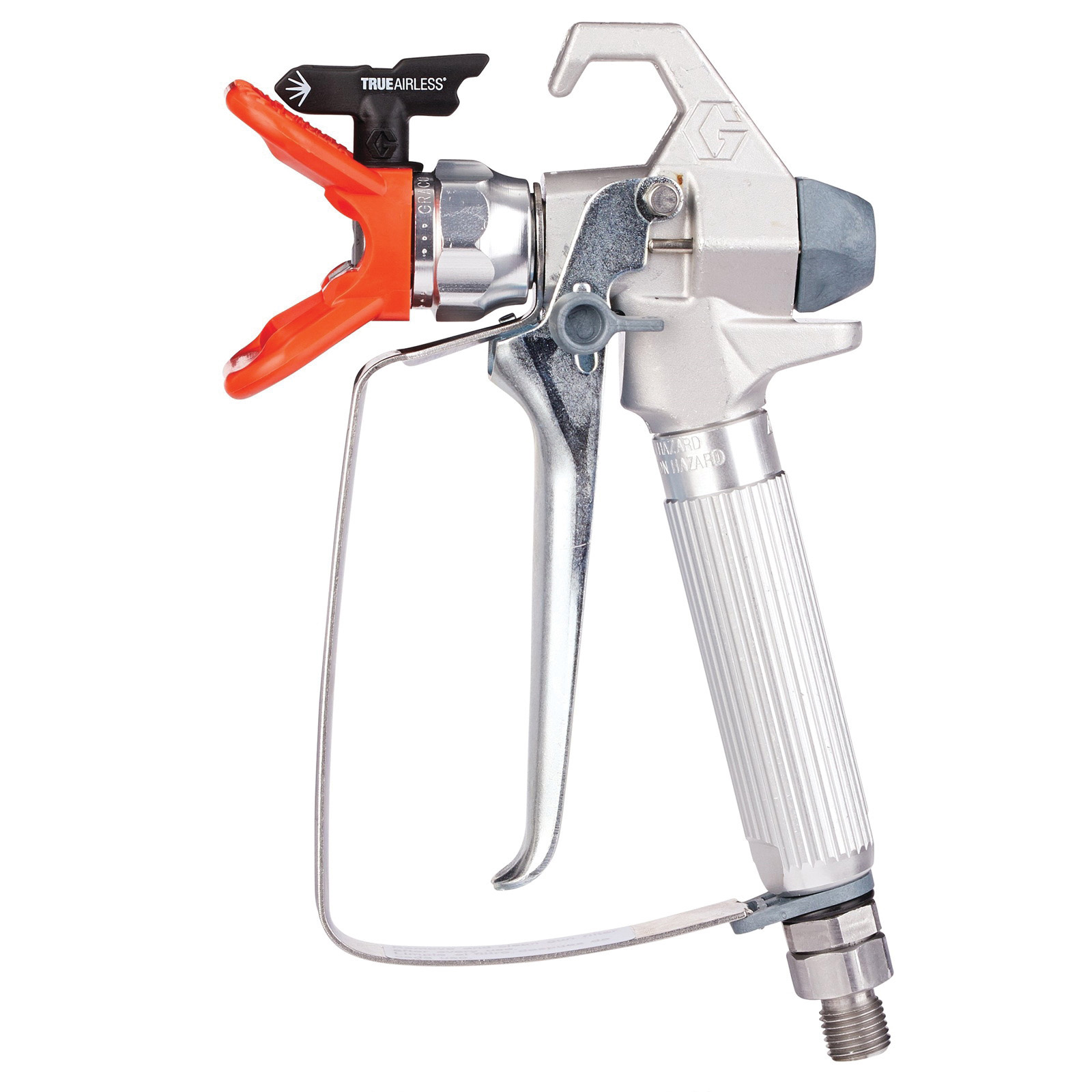 243012 Spray Gun, Sprayer Fluid Delivery, 3600 psi Pressure, 0.015 in Dia Nozzle, 10 in Pattern, 4-Finger Trigger