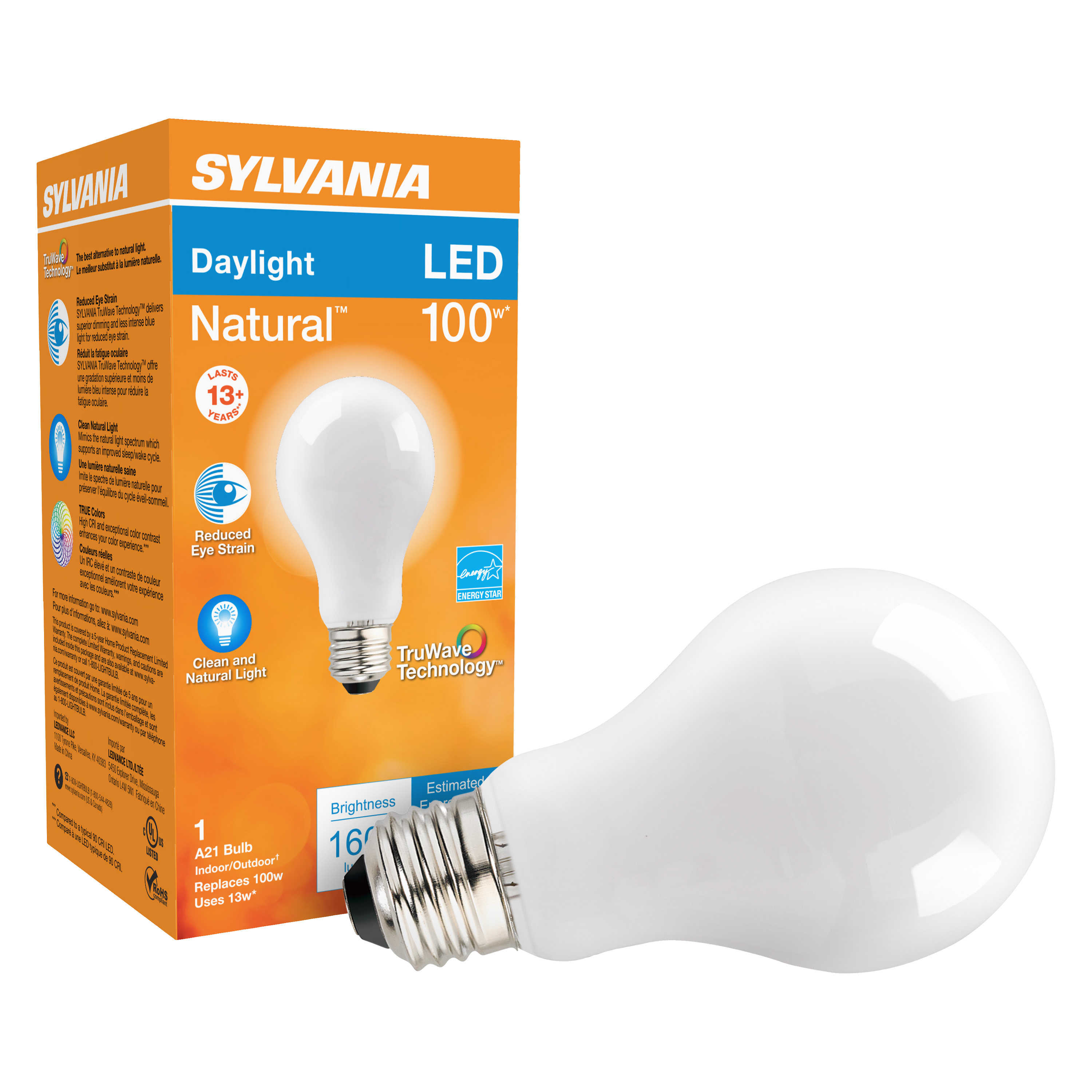 Sylvania 100w led deals daylight