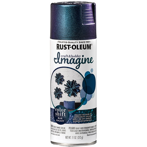 Imagine 345663 Craft Spray Paint, Blue Galaxy, 11 oz, Can