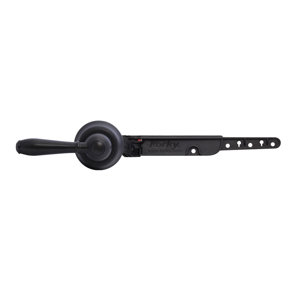 6081BP Handle and Lever, Plastic, Oil-Rubbed Bronze, For: American Standard, Kohler, Toto Toilet Tanks