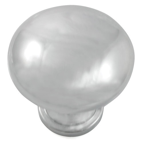 Harmony Series 55526 Cabinet Knob, 25 mm Projection, Zinc, Polished Chrome