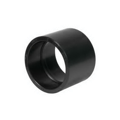103002BC Pipe Coupling, 2 in, Hub, ABS, Black, 40 Schedule