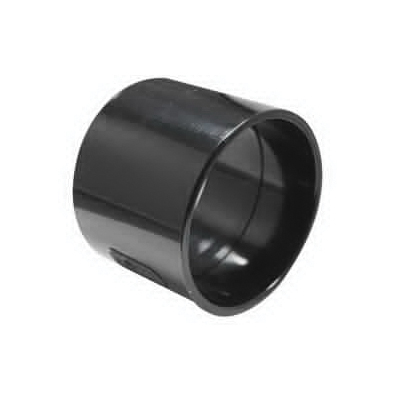103004BC Pipe Coupling, 4 in, Hub, ABS, Black, 40 Schedule