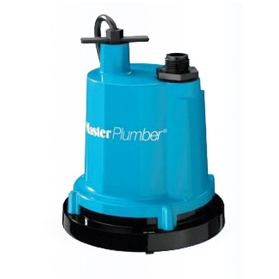Pentair 126981 Classic Geyser Submersible Utility Pump, 1/4 hp, 1300 gph, Aluminum