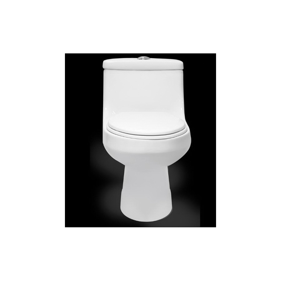 Cato Jazmin Sienna 3101901 One-Piece Toilet, Elongated Bowl, 4.8 Lpd Flush, 470 mm H Bowl, White - 2