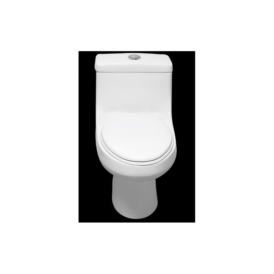 Cato Jazmin Sienna 3101901 One-Piece Toilet, Elongated Bowl, 4.8 Lpd Flush, 470 mm H Bowl, White - 3