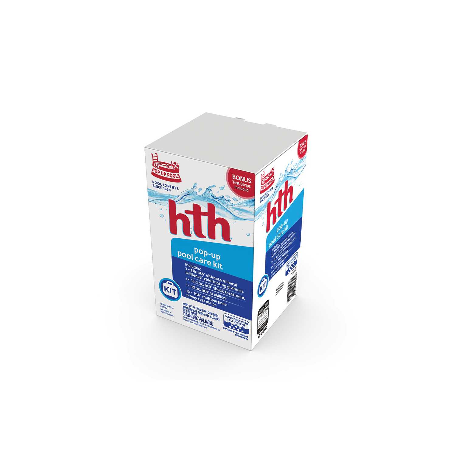 HTH 91000 Pop Up Pool Care Kit, 13-Piece