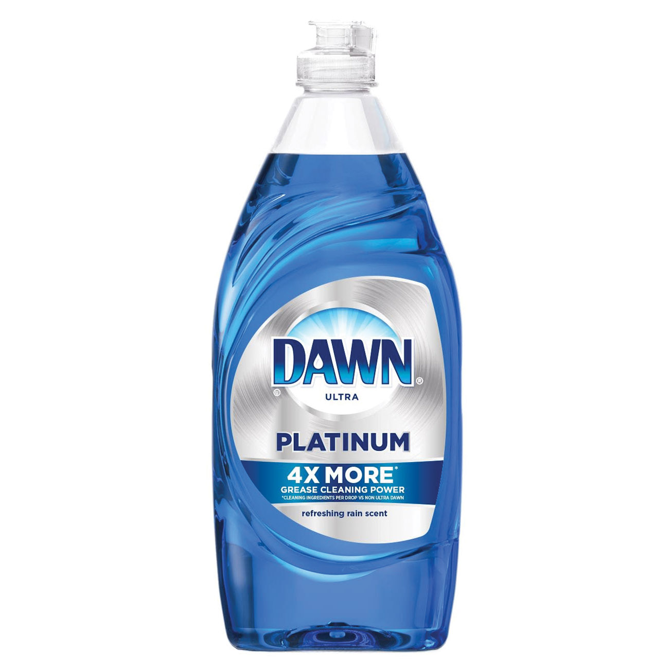 Ultra Platinum 97291 Dishwashing Soap, 16.2 oz, Liquid, Refreshing Rain, Perfume, Translucent