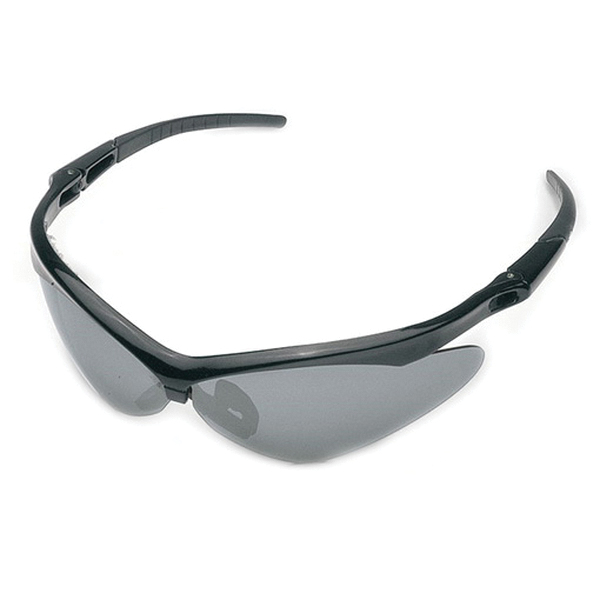 7010 884 0301 Safety Glasses, Polycarbonate Lens, Wrap-Around Frame, Black Frame, UV Protection: 99 %