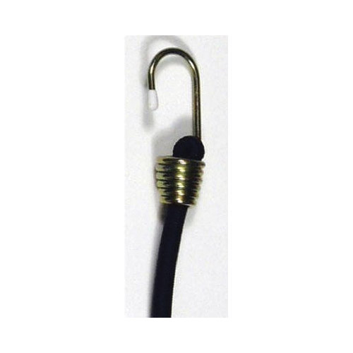 Master Mechanic MM22 Bungee Cord, 48 in L, Black, Hook End