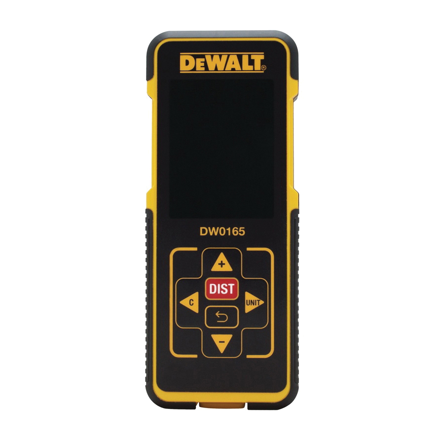 DW0165N Laser Distance Measure, 165 ft, LCD Display