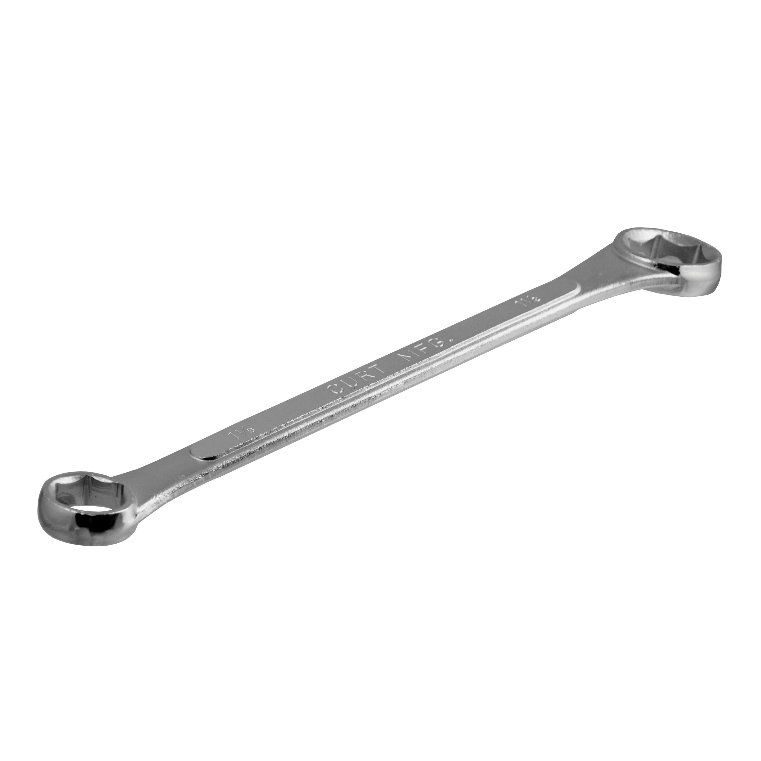 Curt 20001 Wrench, 1-1/8 x 1-1/2 in Head, 15-1/2 in OAL, Steel, Chrome - 3