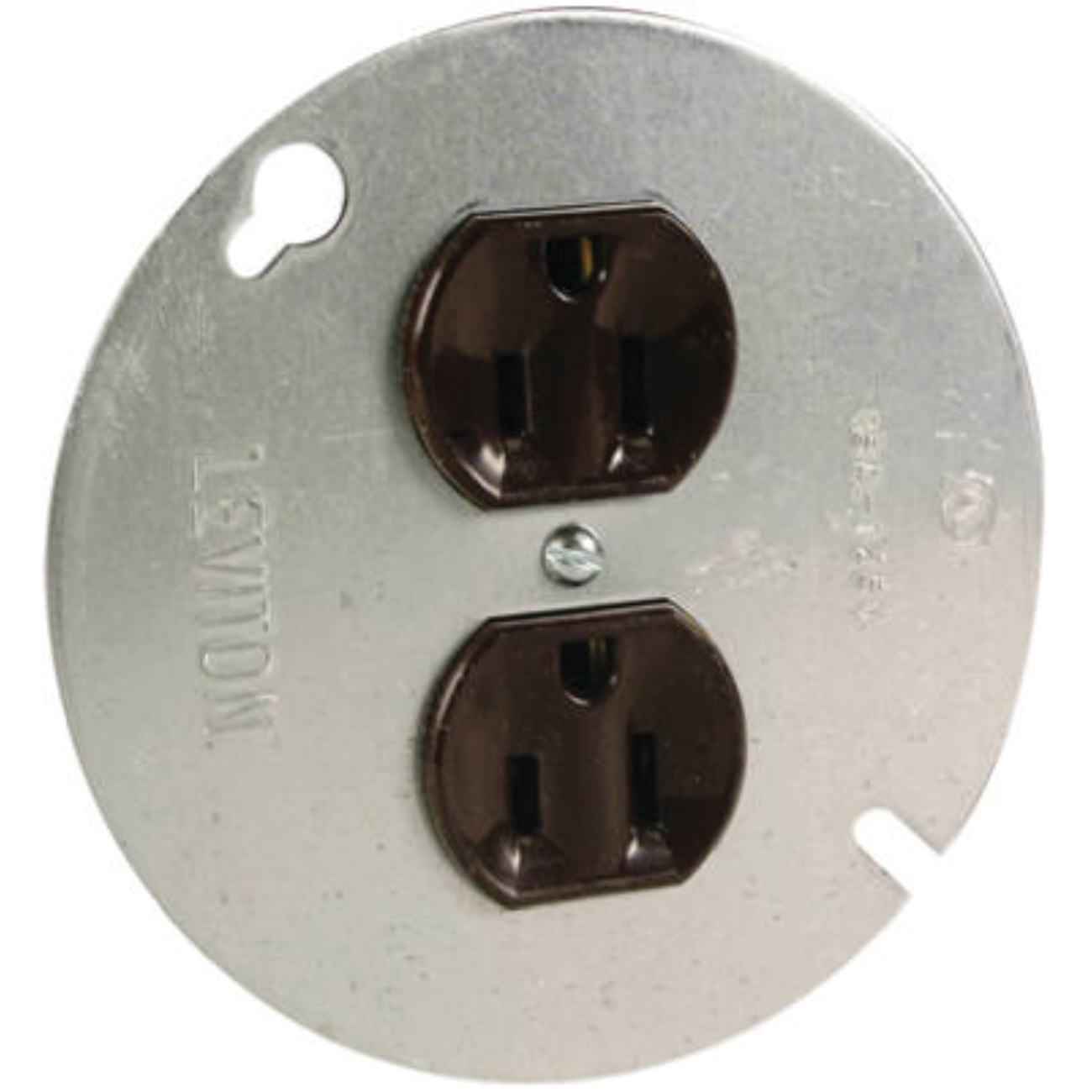 4048CC4 Receptacle, 15 A, 125 V, Brown