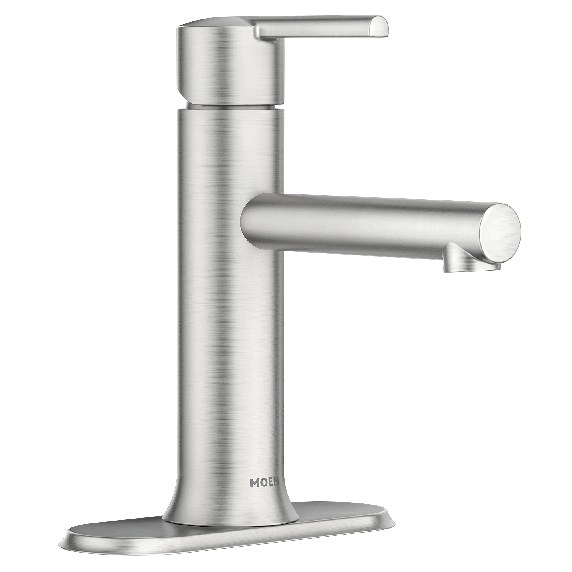 Arly's Series 84770SRN Lavatory Faucet, 1.2 gpm, 1-Faucet Handle, Metal, Brushed Nickel-Plated, Lever Handle, Yes