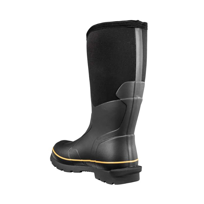 Carhartt CMV1451-13M Mudrunner Boots, 13, M W, Black, Neoprene/Rubber Upper - 5