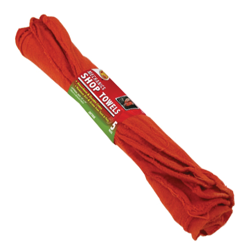Detailer's Choice 3-5918 Shop Towel, Red, 13 x 14 in