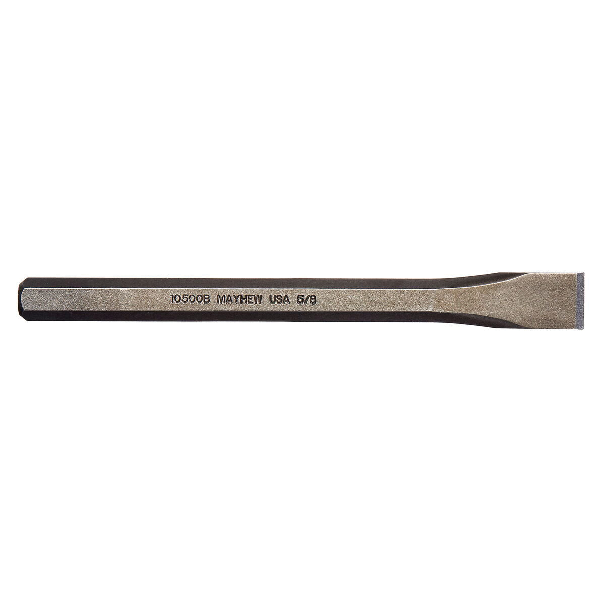 Mayhew 10502 Cold Chisel, 5/8 in Tip, 6-1/2 in OAL, Steel Blade - 1