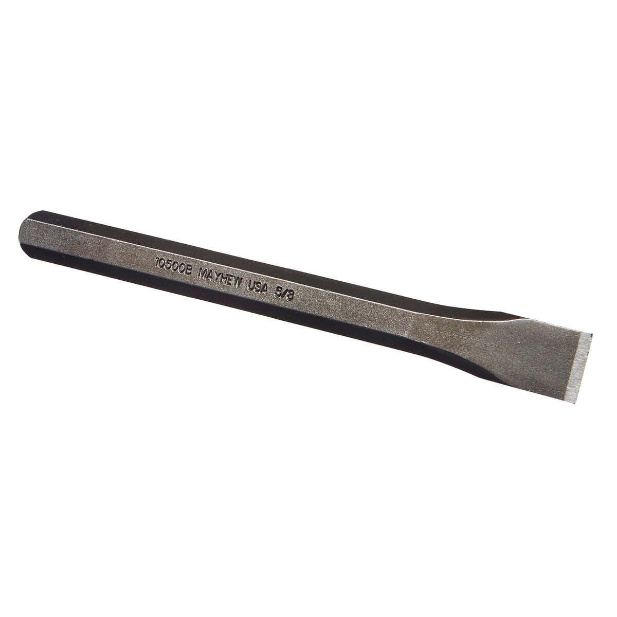 Mayhew 10502 Cold Chisel, 5/8 in Tip, 6-1/2 in OAL, Steel Blade - 2
