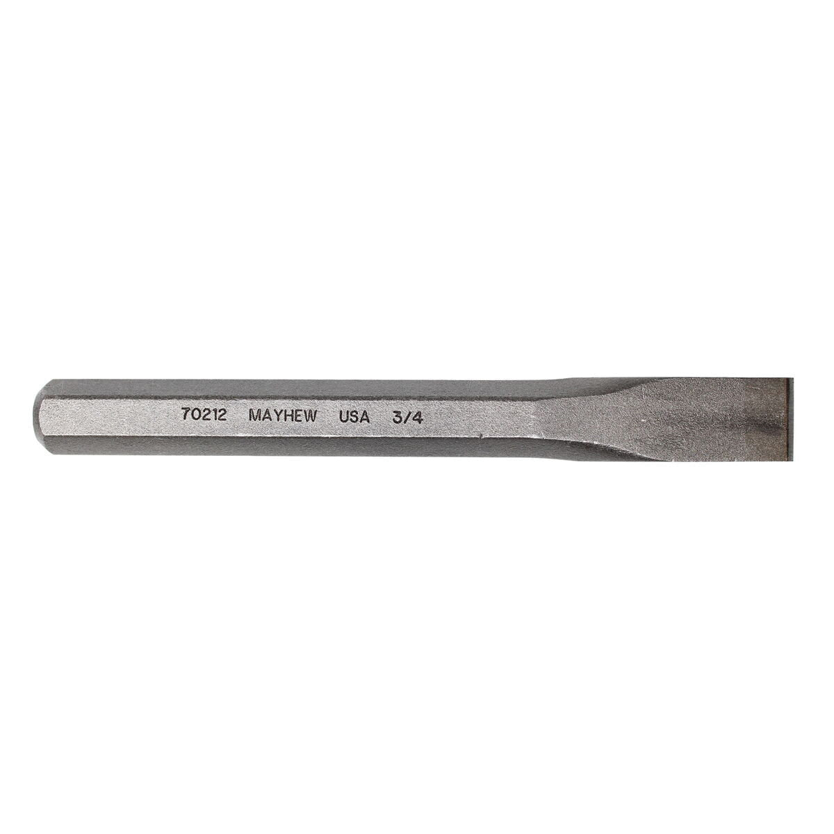 Mayhew 10602 Cold Chisel, 3/4 in Tip, 5 in OAL, Steel Blade - 2