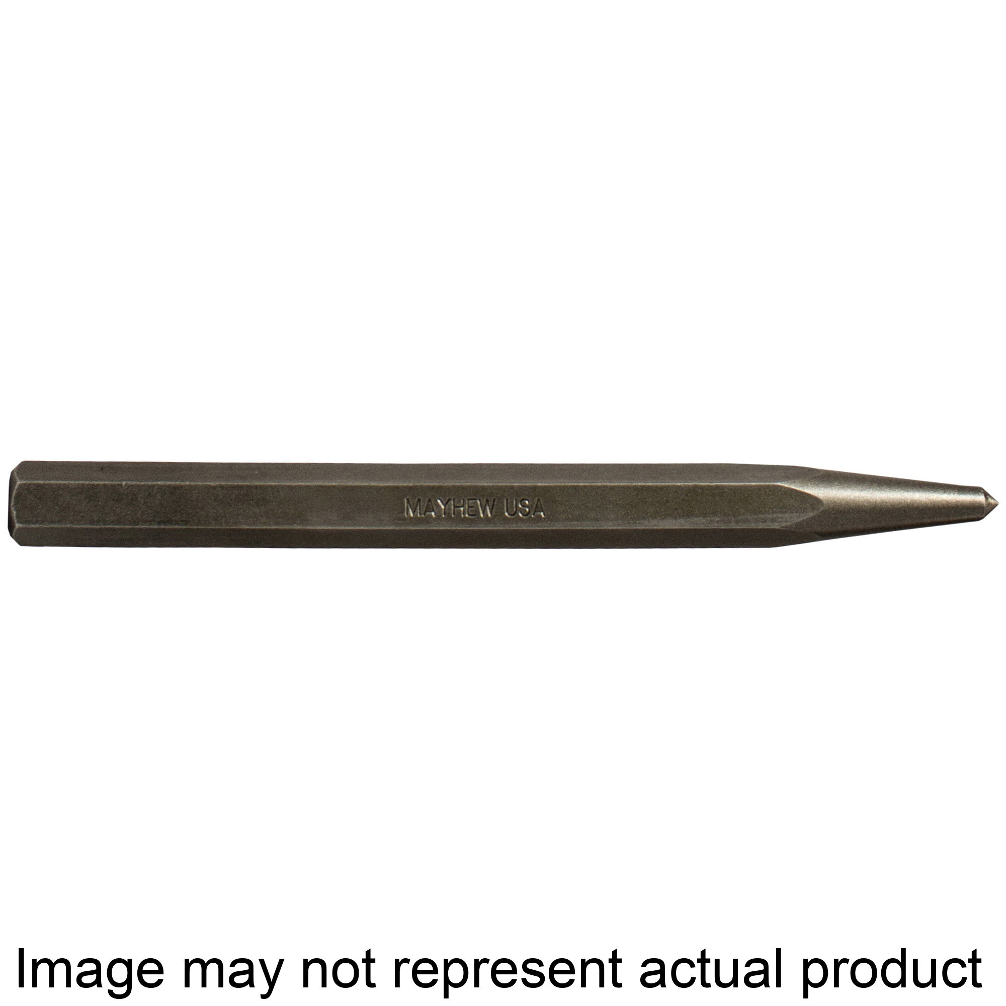 41702 Center Punch, 5/16 in Tip, 6 in L, 1/2 in Dia Shank
