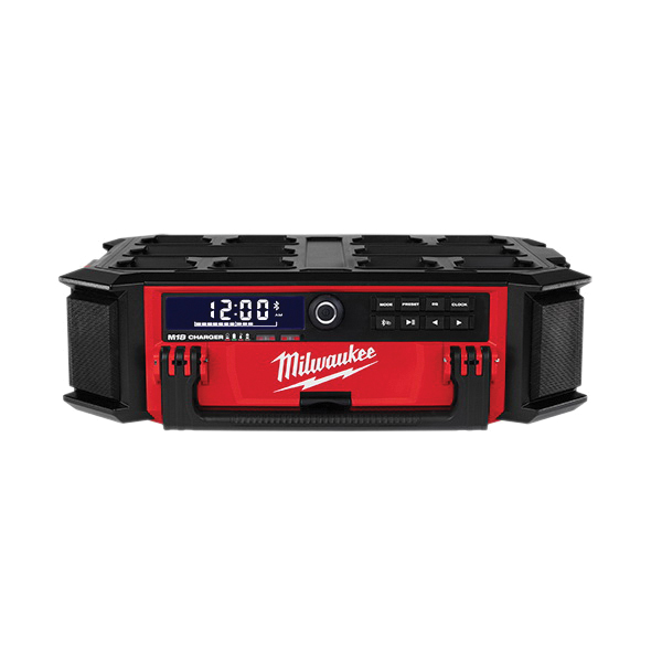 M18 PACKOUT 2950-20 Jobsite Charger Radio, Tool Only, 18 V, 5 Ah, 18-Channel, Bluetooth 4.2