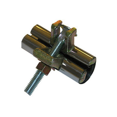 Lasco 13-1300 1-Bolt Pipe Repair Clamp, 1/2 in, Stainless Steel