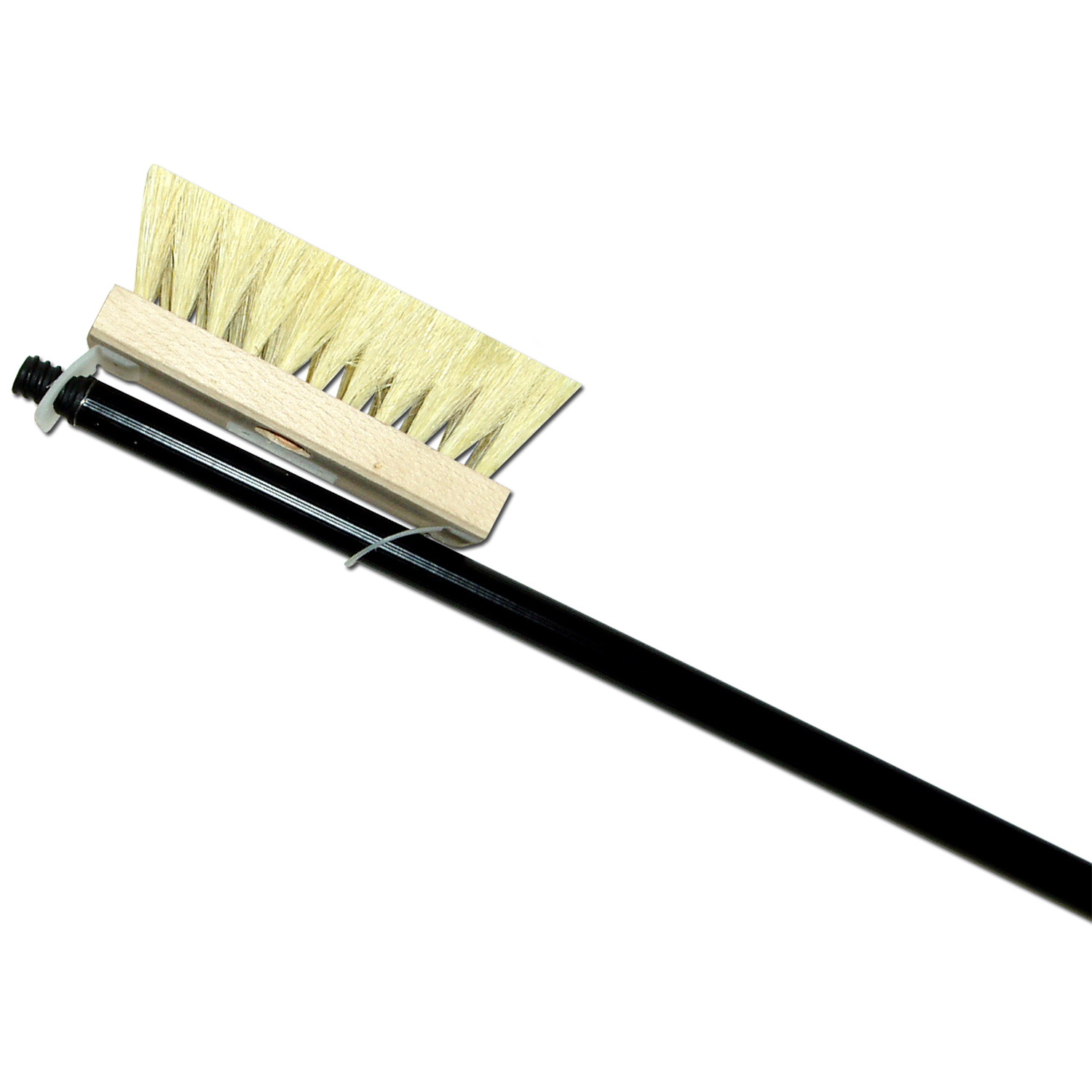 ABCO 01708-12 Roof Brush with Handle, 2-1/2 in L Trim, Black
