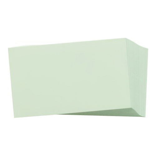 63352 Index Card, 5 in L, 3 in W, Paper, White