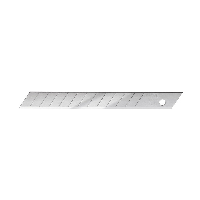 66-0370-0000 Blade, 3.156 in L, Carbon Steel, 2-Facet, Snap-Off Edge, 13-Point
