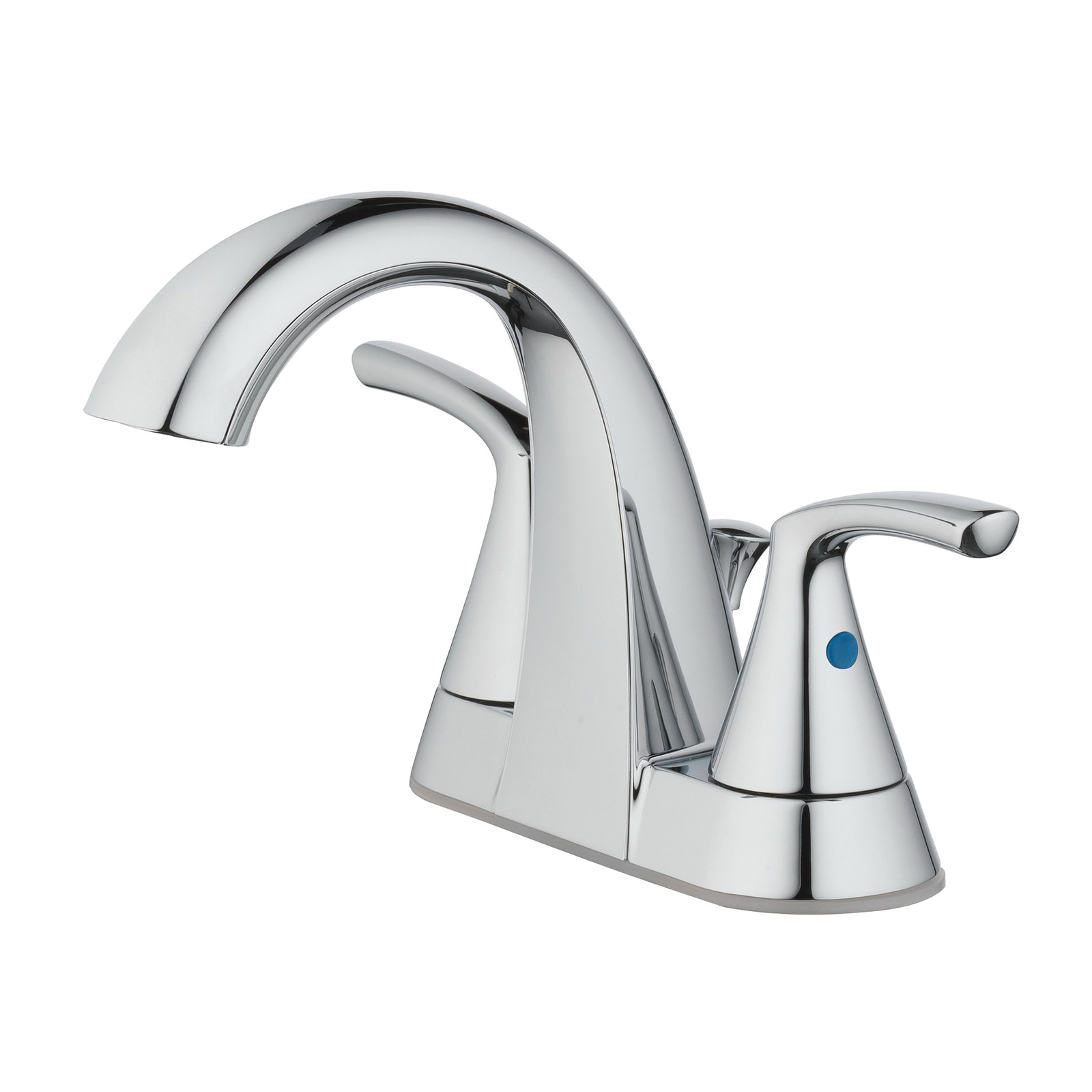 Pacifica Series 67603W-6101 Pop-Up Faucet, 1.2 gpm, 2-Handle, 3-Faucet Hole, Chrome Plated