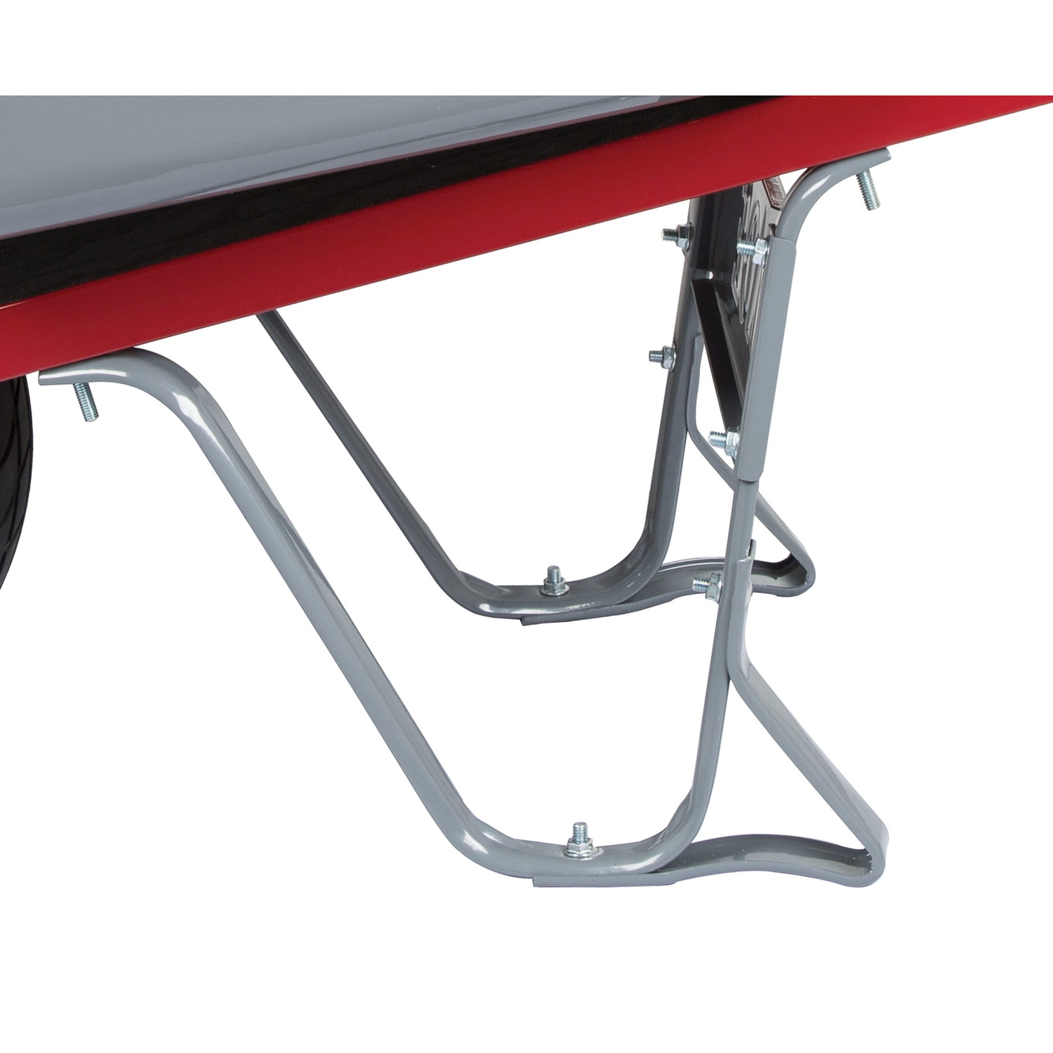 Wheelbarrow, Ace, 6 cu ft Capacity, Steel Tub, 16 in Wheel, Flat-Free Tire - 4