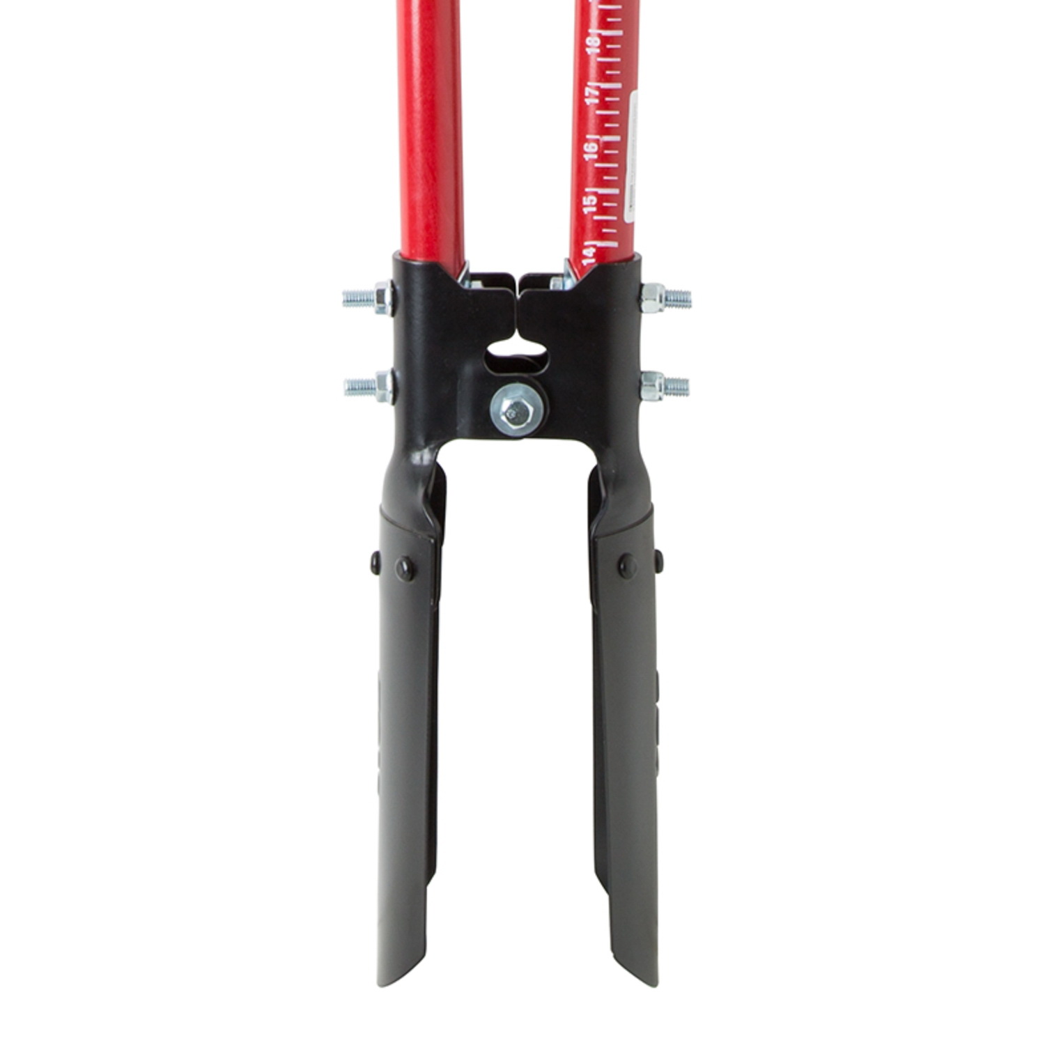 Post Hole Digger, Ace, 9 x 6 in Atlas Pattern Steel Blade, 48 in Fiberglass Handles - 2