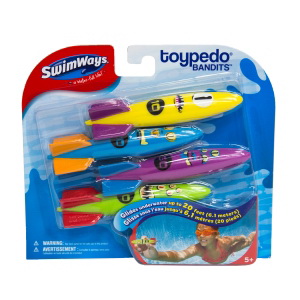 SwimWays 6039057 Toypedo Bandits, Plastic, Assorted - 3